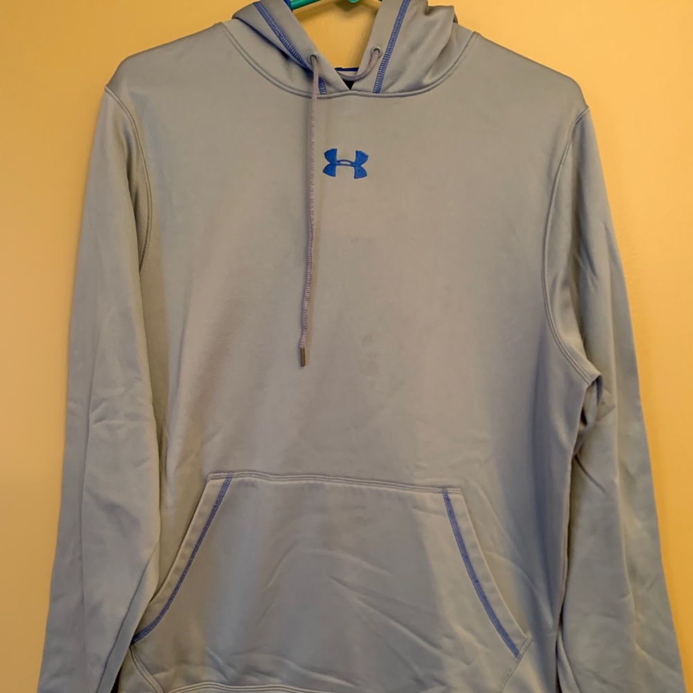 Under Armour grey mens hoodie.